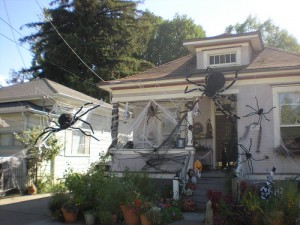 Halloween house in Napa