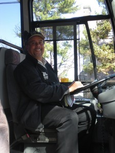 Ron, our Bus Driver in Philly