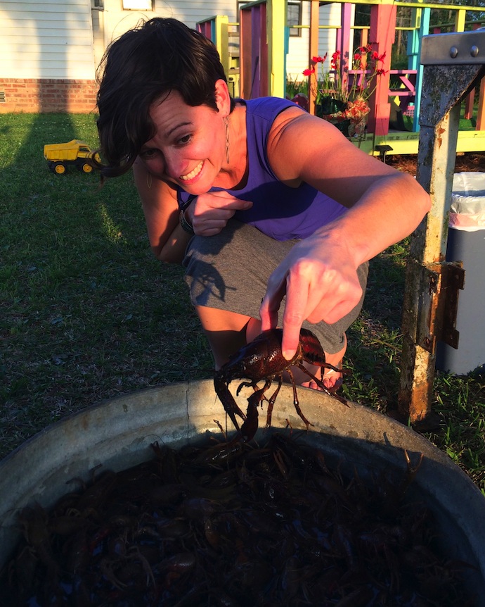 Crawfish playtime